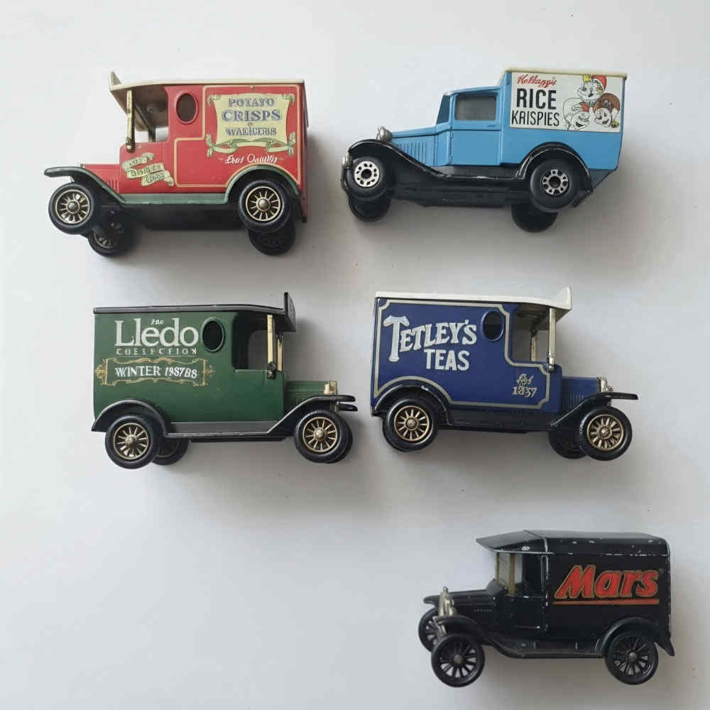 Vintage Car Models - Days Gone, Lledo & Corgi (Damaged Stock)